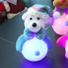 Kerstdecoratie LED Licht EVA Snowman Nachtlamp Gloed Opknoping Santa Claus Decoratie Kerstcadeau Kerstboom Ornament DBC VT0768