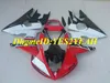 Motorcykel Fairing Kit för Yamaha YZFR6 03 04 05 YZF R6 2003 2004 2005 YZF600 ABS Red White Black Fairings Set + Gifts YN37