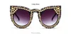 45557 진주 다이아몬드 선글라스 독특한 여성 CCSPACE 브랜드 안경 패션 여성 음영