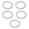 100 dużych 30mm dzielonego pierścienia brelok Holder Loop Hoop