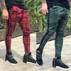 Erkekler pantolon hip hop erkek sıska koşu dipleri joggers spor pantolon spor salonu çalıştıran ince uzun pantolon