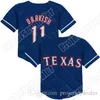 幼児用幼児ベビー12 Rougned Odor 17 Shin-Soo Choo 1 Elvis Andrus 29 Adrian Beltre 38 Danny Santana 15 Nick Solak Jersey