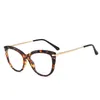 Fashion Transparent Crystal Glasses Frame For Women Designer Optical With Clear Lenses 7 Colors Wholesale