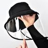 Шляпа-ведро Защитная маска для лица Регулируемая крышка на все лицо Изолирующая защитная маска Бейсбольная кепка Предотвращает попадание капель Защитный продукт GH0692326109