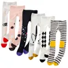 9 estilos primavera meninas collants gato dos desenhos animados bebê meia-calça de algodão de malha de algodão bonito crianças meia do bebê meia-calça apertada m418