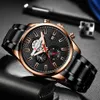 Luxe Merk CURREN Mode Sport mannen Chronograaf Horloge rvs Quartz heren Horloge Mannelijke Klok Relogio Ma186t