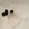 Mini Likör Şişeler 50ml Temizle Mini boş plastik Şarap atış şişe (Siyah)