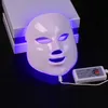 7 Kolor Light Photon LED Skóra odmładzanie Maska twarzy twarz Terapia skóry przeciwstarzeniowa przeciwstarzeniowa wybielająca skóra Dokręcić skórę