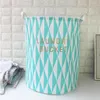 Laundry Basket Dity Clothes Storage Barrel Nordic Kids Toys Bucket Bags Ins Foldable Printed Home Sundries Waterproof Organizer Totes B7169