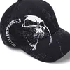 Fashion-l Snapback Bone Cap Demon Monster Berretto da baseball Gorras Casquette Hip Gop Gorra Visiera Cappelli Rocker Skateboard Teschio