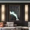 Chinese Wall Lamp Living Room Background Postmodern Bathroom Mirror Light led lamps American Simple Sconce Bedroom