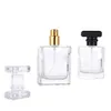 Fabriek direct glas parfumfles 50 ml lege verrote spray fles fijne mist verstuiver parfum glazen flessen op promotie