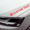 5CM hight personalizzato instagram nome utente impermeabile più colori adesivo per auto CA - 250j