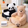 Dorimytrader Cartoon Panda Bear Sofa Sofa Mini krzesło Promowa sofa Tatami niemowlę przedszkola Sofa Sofa 50x50cm Dy505898003592