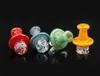 Newest 25mm Beveled edge quartz banger with spinning carb cap 10mm 14mm 18mm Male Female Domeless Nail 4mm banger for dab rig bong K5603