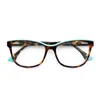 All'ingrosso-Nuovo Cat Eye Montature per occhiali Retro Acetato Occhiali da vista multicolore per computer Miopia Occhiali ottici completi di alta qualità