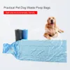 15Pcs Practical Pet Dog Waste Poop Bag Dispenser Trash Garbage Cat Doggy Poo Collection Bags