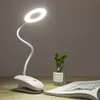 Clip Wireless Table Lamp Study 3 Modes Touch 1200mAh Rechargable LED LED DESK LAMP 7000K USB Table Light Flexo Lamps Table2789