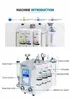 6 dans 1 aquasure H2 O2 Derme à eau Hydra Machine faciale bio levage massage aqua peleling face cains en profondeur propre anti-âge 1353377