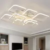 Ceiling Lights Remote control dimmable Acrylic modern square chandelier Indoor home decoration Fashion LED Pendant Lamps lamp