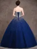 2020 Tamanhos Alto grau de cores Prom Dresses Tulle Sequins Mostrar vestidos de noiva de cristal Vestidos HY1618