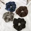 11 color Women Girls Solid Color Chiffon Cloth Elastic Ring Hair Ties Accessories Ponytail Holder Hairbands Rubber Band Scrunchies