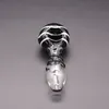 Black Smoking Blown Glass Hand Pipes Pyrex Tobacco Spoon Pipe Mini Small Bowl Unique Pot Pipes Pieces