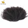 4B 4C Afro Kinky Curly Ponytail Extensions Clip in Remy Human Hair Ponytails Natural Color 100Gram