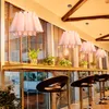 Kişiselleştirilmiş restoran avize ışıkları Modern minimalist sanatçı yatak odası avize yaratıcı romantik çalışma salon avize led