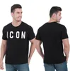 20+ Kolor Casual Tee Ikona Drukowane Mężczyźni T Shirt Fitness Koszulki Męskie Ikona D2 Koszulki Koszule Najwyższej Jakości Rękaw M-3XL Ubrania MGSD5 V34H #