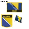 IJsland vlag patch badge 3 stks een set patches voor kleding DIY decoratie PT0035-3