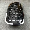 1 Pair Front Grille Diamond Style ABS Material 2010+ År för 5 Serie F10 F11 F18 MESH GRILLES