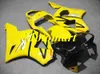 Injection mold Fairing kit for HONDA CBR900RR 954 02 03 CBR 900RR 2002 2003 ABS Yellow black Fairings set+gifts HE03