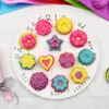 Flower Baking Moulds Different Foral Series Cake Molds 3D Silicon Chocolate Molds Fondant Decorating Tool Pink 122144