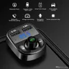 X8 FM CAR CAR Зарядное устройство передатчика Aux Modulator Bluetooth handsFree Audio Mp3 -плеер с 3,1A Quick Charge Dual USB с розничной коробкой