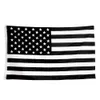 90x150cm Recessie USA Zwart en wit -Amerikaanse vlag Factory Prijs 3x5fts