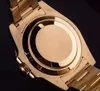 2020 beste verkoper top horloge 116618 116618LN 40mm 18k goud keramische bezel 2813 automatische mechanische herenhorloge horloge fabriek beste cadeau