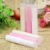 100PCS / LOT 4ML DIY MINI Tom läppstiftflaska Lip Balm Tube Container med lock 4g Kosmetisk provbehållning