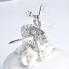 Gros-Pins et pour Hijab Ballet Brooches Dancing Girl Zircon Vintage pour Broches Broche femmes costume X015 bijoux de mariage