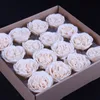 16pcs /箱の手作りの石鹸バラの花の頭のための母の日の贈り物創造的な石鹸ローズヘッドバレンタインのギフトボックス造花