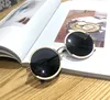 Koreanische Damenmode-Sonnenbrillen 2020, neue Welle runder UV-Brillen, großes Gesicht war dünn, ElkY