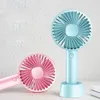 Portable Mini Handheld Fan USB Rechargeable Cooling Fans 3 Speed Personal Desk for Home Office Student Summer Outdoor Travel