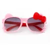 Lunettes de soleil enfants Bow Cat été bébé lunettes garçons filles enfants dessin animé lunettes de soleil nuances pare-soleil lunettes pliantes 6 couleurs