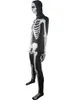 Mode-donnie darko skelett skalle kostym halloween cosplay kostym skräck sci-fi drama smink jumpsuit