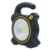 Lanterne Portable Portable Tente Lumière USB Rechargeable COB LED Lampe de Poche Solaire 3 modes Lampe d'inspection de Travail d'Urgence