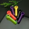 New high temperature discolored pipes Glass Bongs Smoking Pipe Water Oil Rig Glass Bowls Burn