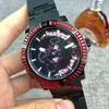 9 style New 45mm Marine Perpetual Calendar Automatic Mens Watch 333-92B3-3C/923 Black PVD Black Blue Dial Rubber Strap Gents Sports Watches
