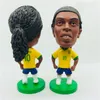 Soccerwe 65cm 높이 축구 인형 브라질 Neymar Jr 예수 Ronaldo Ronaldinho Carlos Coutinho Marcelo Doll 옐로우 키트 크리스마스 선물 8970520