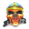 Gasmasker Bong Siliconen waterpijp schedelmaskerpijpen met zonnebrillen Oliestquongen Oliebrander multifounctions Roken Dab Rig Mask Hookah