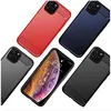 Koolstofvezel telefoonhoesjes robuust pantser hybride schokbestendig slank zacht TPU geborsteld hoesje voor iPhone 15 14 13 12 mini 11 Pro X XS MAX XR 8 7 Plus